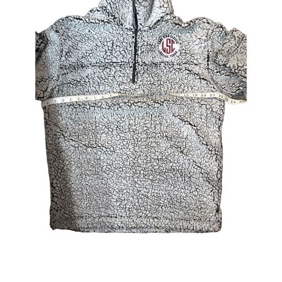Lone Star Boxercraft sherpa pullover with 1/4 zip for funnel neck Lone Star Coll - Picture 8 of 13